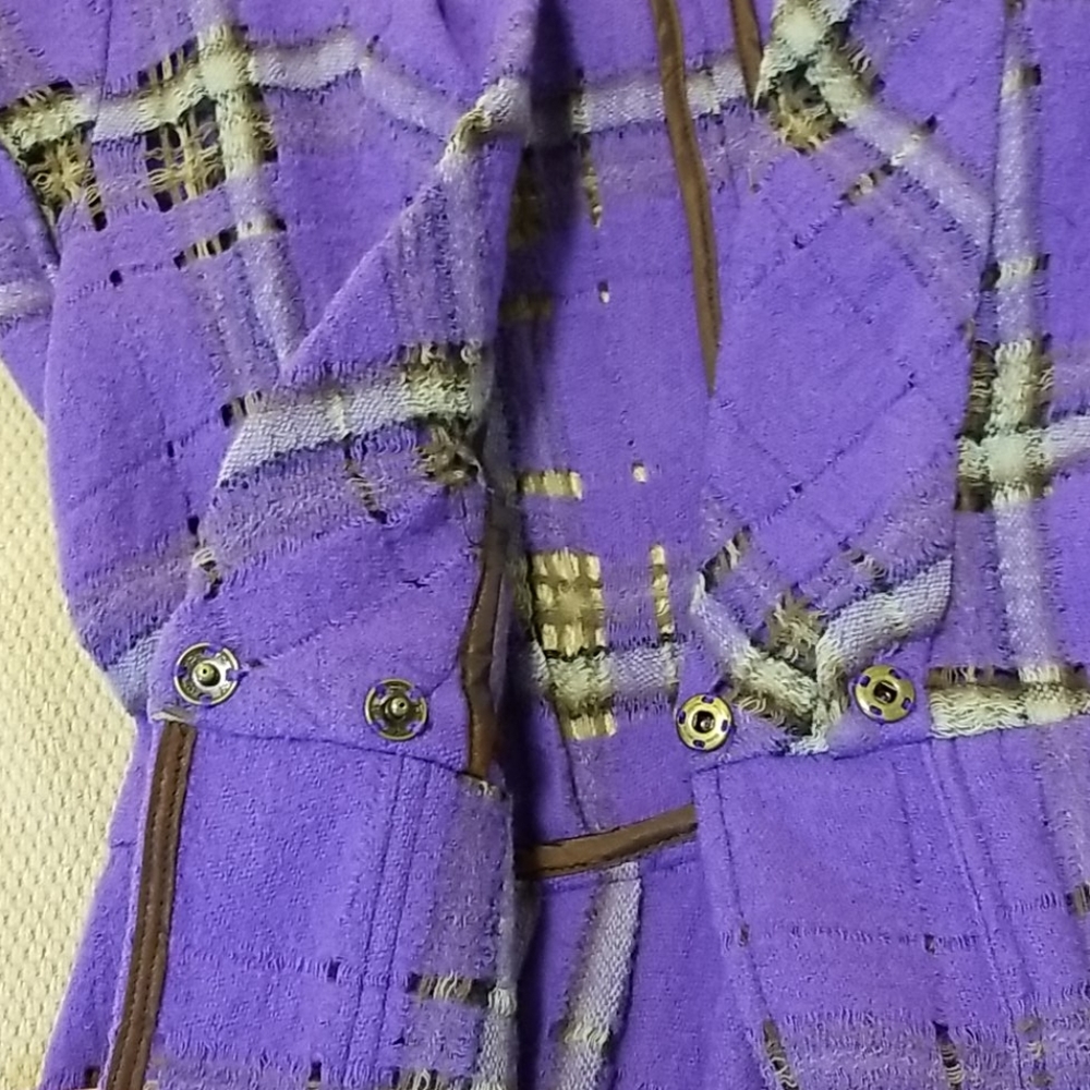 Nanette Lepore wool asymmetrical blazer & skirt 4 - Picture 6 of 16